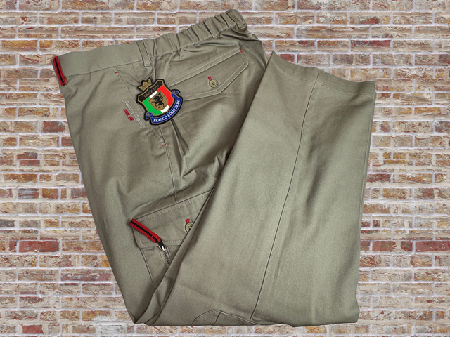 41237-2-nb554 ウエスト72-78 股下65cm FRANCO COLLEZIONI カーゴパンツ拍卖