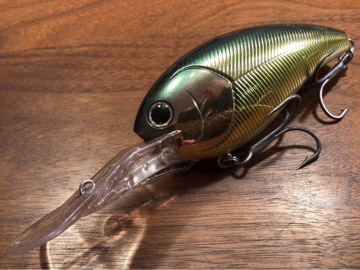 Z★良品★NORIES ノリーズ SHOT STORMY MAGNUM 5 ショットストーミーマグナム5「ナチュラルゴールド」マグナムクランクベイト拍卖