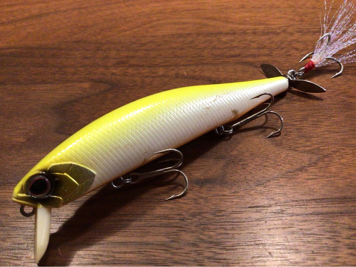 Z★良品★EVERGREEN エバーグリーン WAKE MAGIC“BONE MODEL”ウェイクマジック“ボーンモデル“「ビッグバイトチャートN」スイッシャー拍卖
