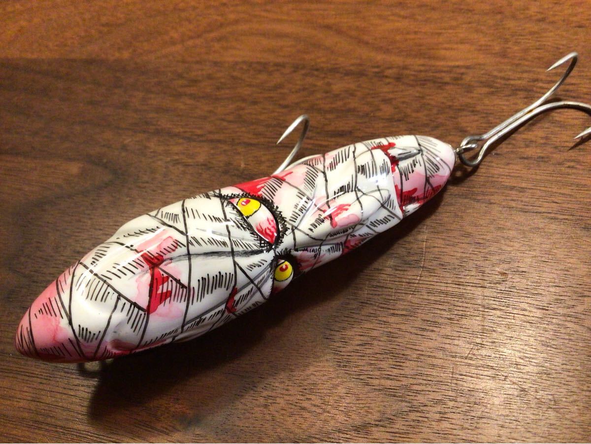 Z★超美品★BIG FIVE LURES BIG 5 LURES ビッグファイブルアーズ VAMPIRE ヴァンパイア「MUMMY/マミー」ハンドメイド ペンシルベイト拍卖