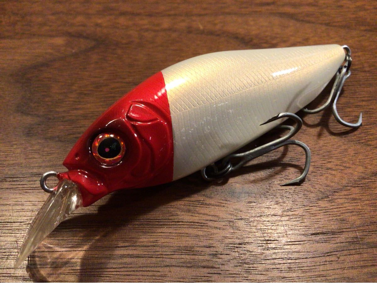 ★美品★Megabass メガバス FLAP SLAP“SW”柊 フラップスラップ”SW“ヒイラギ「PM RED HEAD」シャッド クランクベイト拍卖
