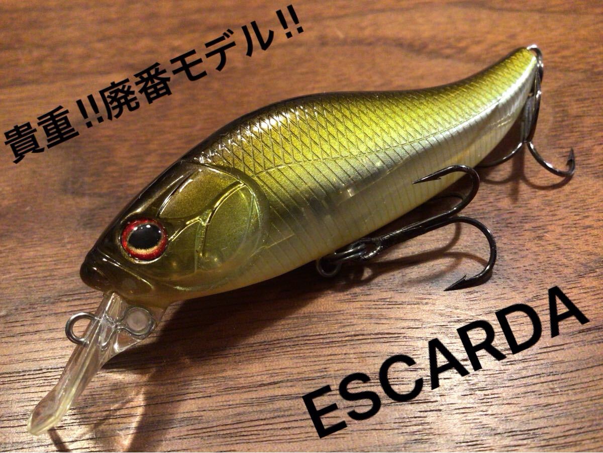 X★美品★EVERGREEN エバーグリーン 廃番 ESCARDA エスカルダ「ゴールドハヤ」シャッド ミノー拍卖
