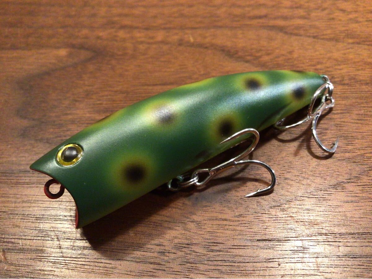 X★超美品★SUMLURES サムルアーズ SUM POPPER サムポッパー「マットフロッグ」拍卖