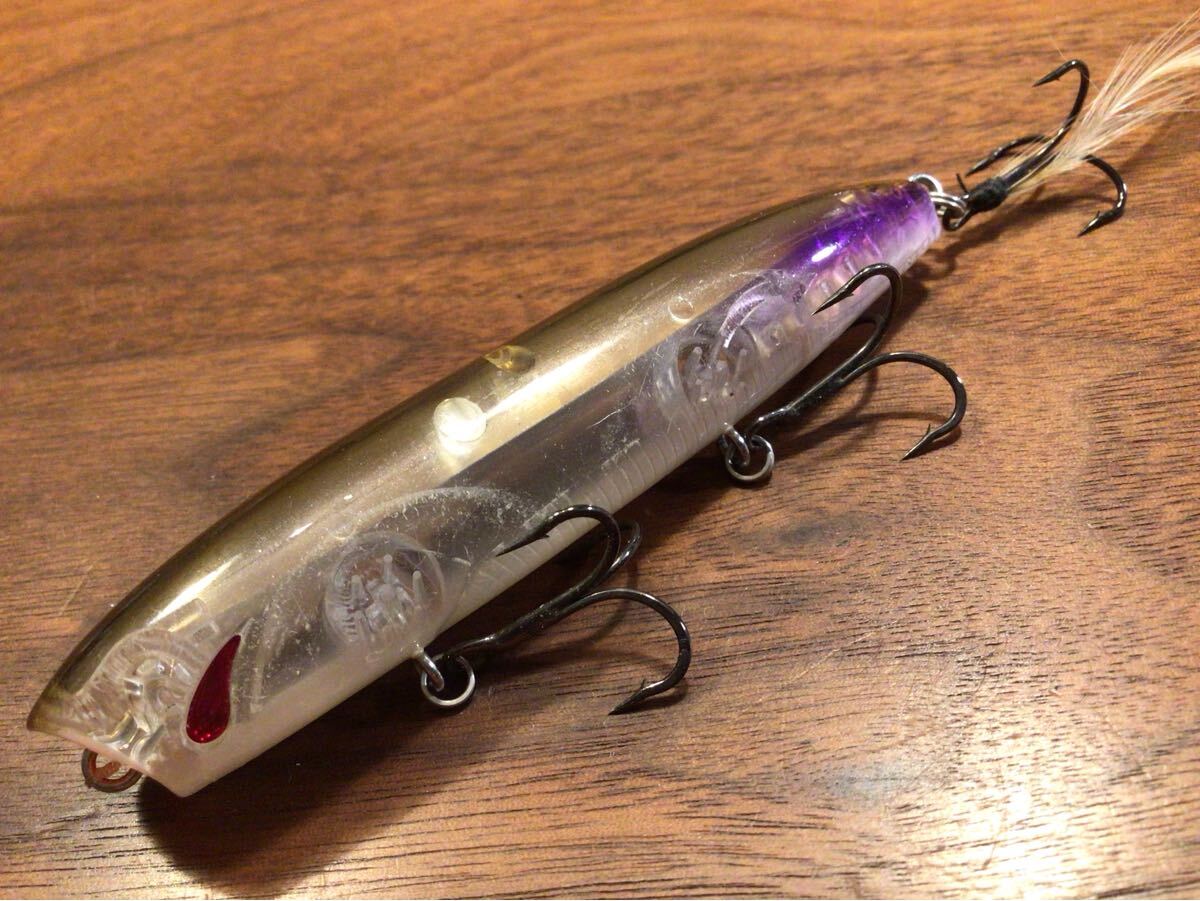 X★良品★NORIES ノリーズ ZAG BUG“THREE HOOKS”ザグバグ“スリーフック”「リフレクトワカサギ」ポッパー拍卖