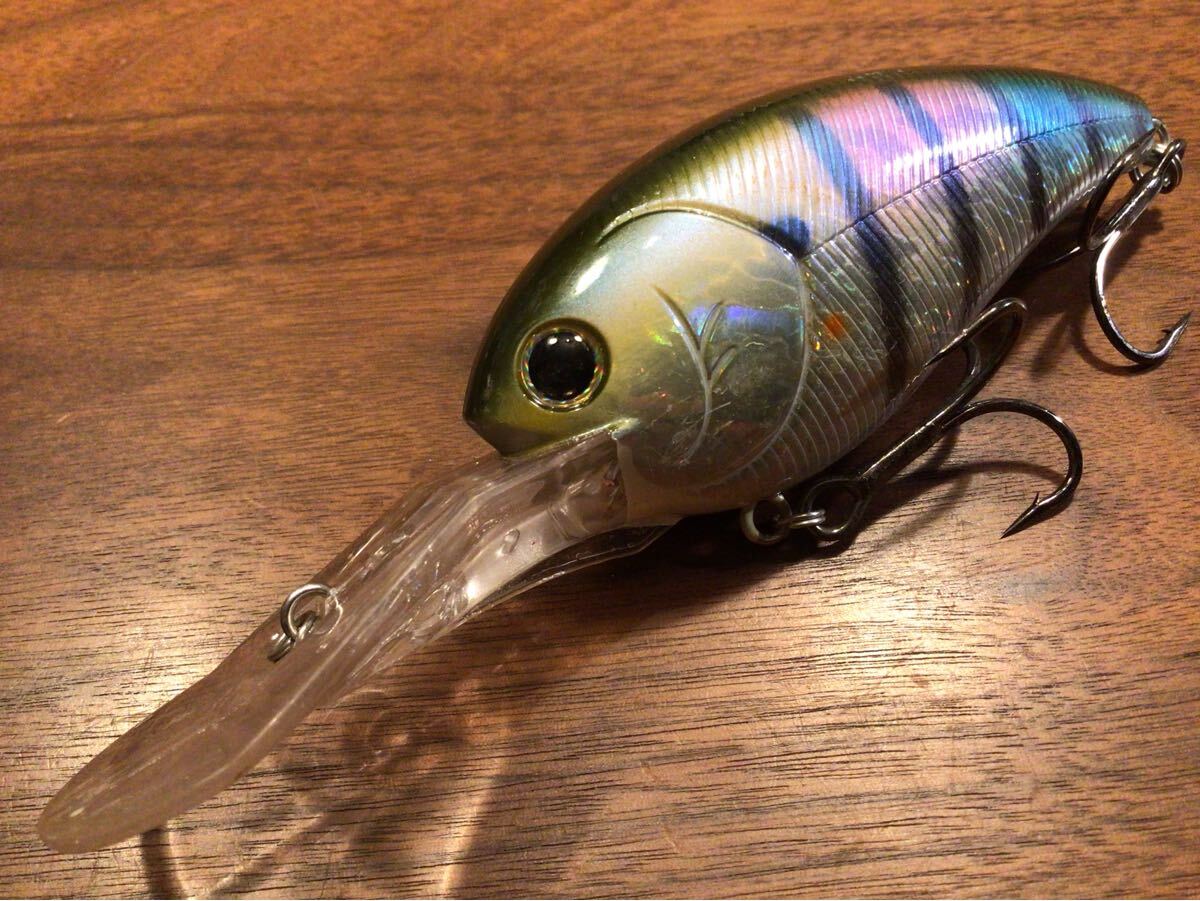 X★良品★NORIES ノリーズ SHOT STORMY MAGNUM 5 ショットストーミーマグナム5「ホログラムフラッシングギル」マグナムクランクベイト拍卖