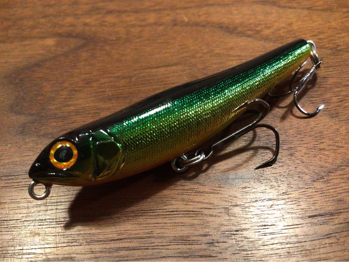 ★超美品★Megabass メガバス COAYU“SLIDE SINKER“コアユ“スライドシンカー”DOG-X Jr.ドッグエックス ジュニア「M GOLDEN LIME OB」拍卖