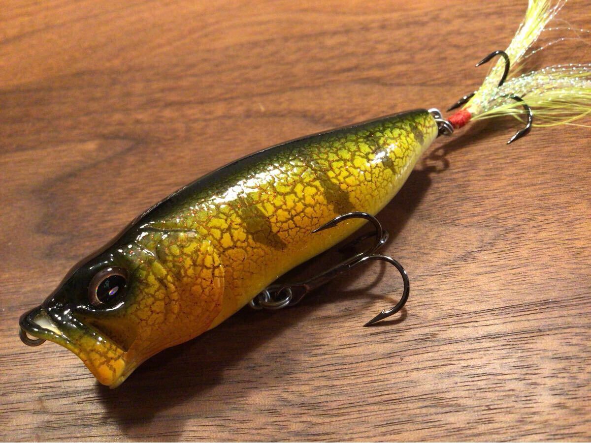 Z★美品★Megabass メガバス POP-MAX POPMAX ポップMAX ポップマックス「GLITTER PERCH」ポッパー拍卖