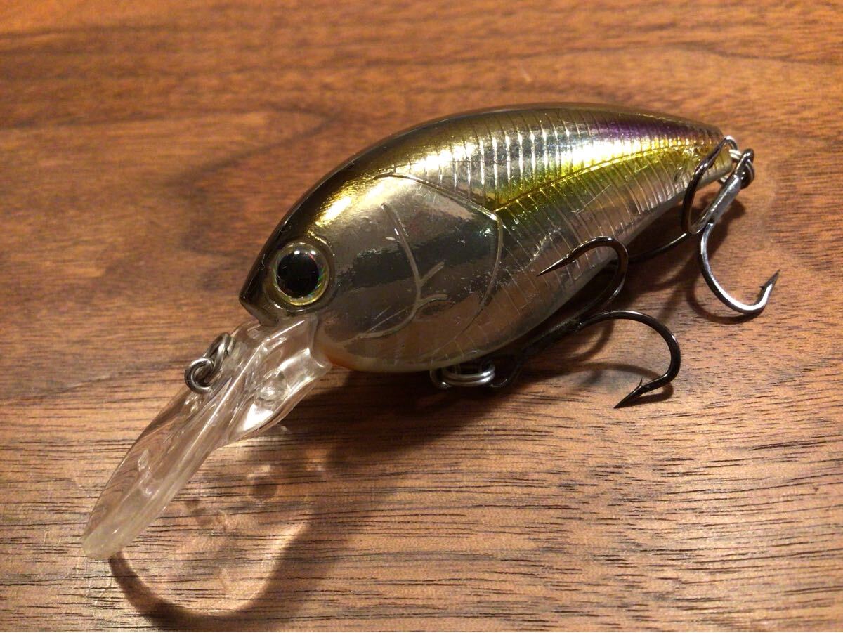 Y★美品★NORIES ノリーズ SHOT OVER 2 ショットオーバー2「ハーフミラーワカサギ」クランクベイト拍卖