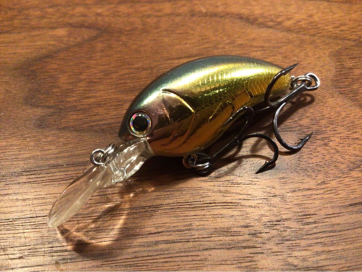 Y★美品★NORIES ノリーズ TG WORMING CRANK SHOT TGワーミングクランクショット「ナチュラルゴールド」クランクベイト拍卖