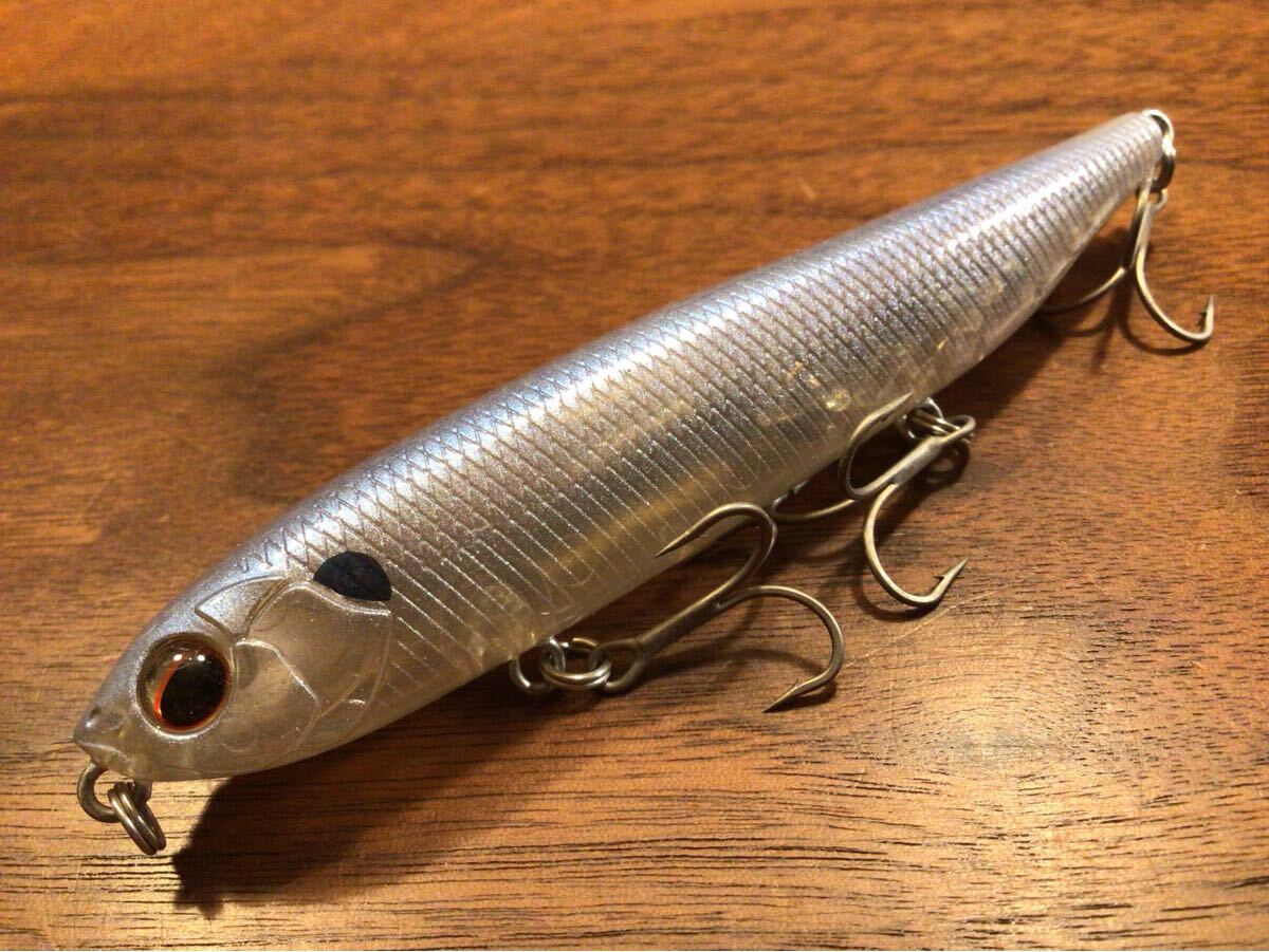 Y★超美品★EVERGREEN エバーグリーン COMBAT PENCIL JUSTINE 95 コンバットペンシルジャスティーン95「ストライプドシャッド」拍卖