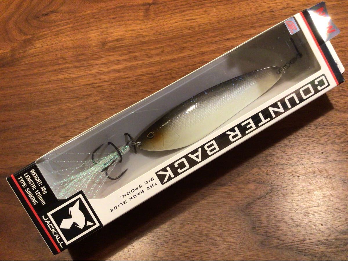 W★新品★JACKALL ジャッカル COUNTER BACK カウンターバック「クラシカルベイト」ビッグスプーン メタルジグ拍卖