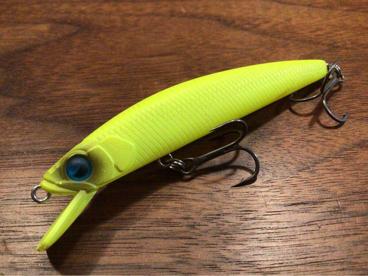 Y★美品★RAID JAPAN レイドジャパン LEVEL MINNOW QUICK 72 レベルミノークイック72「レモンパワー」拍卖