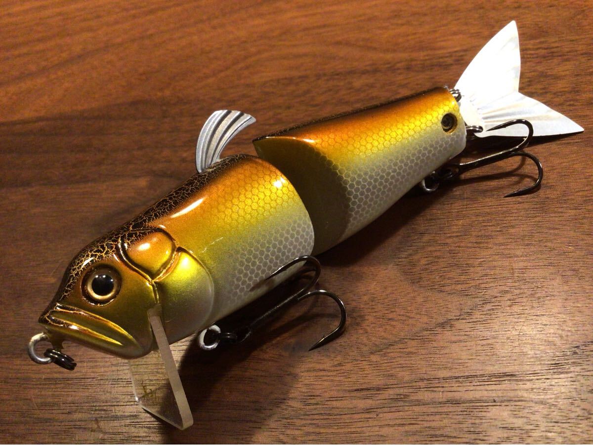 Y★超美品★Megabass×Fish Arrow メガバス×フィッシュアロー IT JACK“BABY” ITジャック“ベビー”「CRACK BOMB」ビッグベイト ミノー拍卖