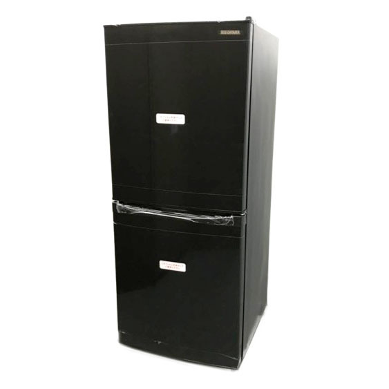 D8835YO ■1014【未使用・B品】冷凍冷蔵庫 142L 右開き 2ドア アイリスオーヤマ IRSD-14A-B 25年製 幅50cm 静音設計家電拍卖