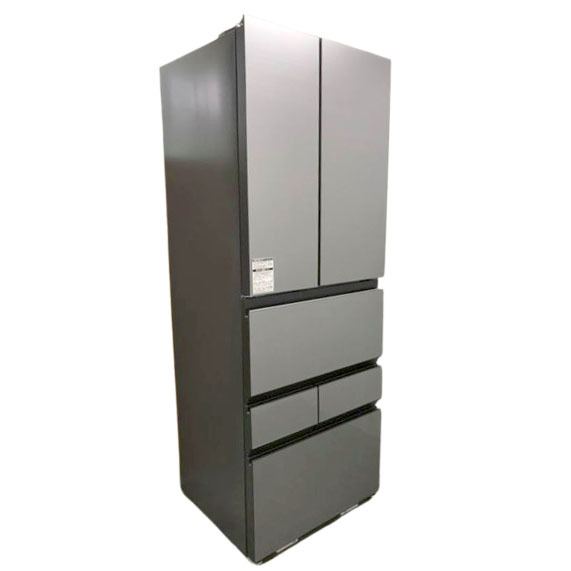D9124YO ■1021【未使用・B品】冷凍冷蔵庫 461L フレンチドア 6ドア 東芝 GR-W460FZ(ZH) 25年製 家電拍卖