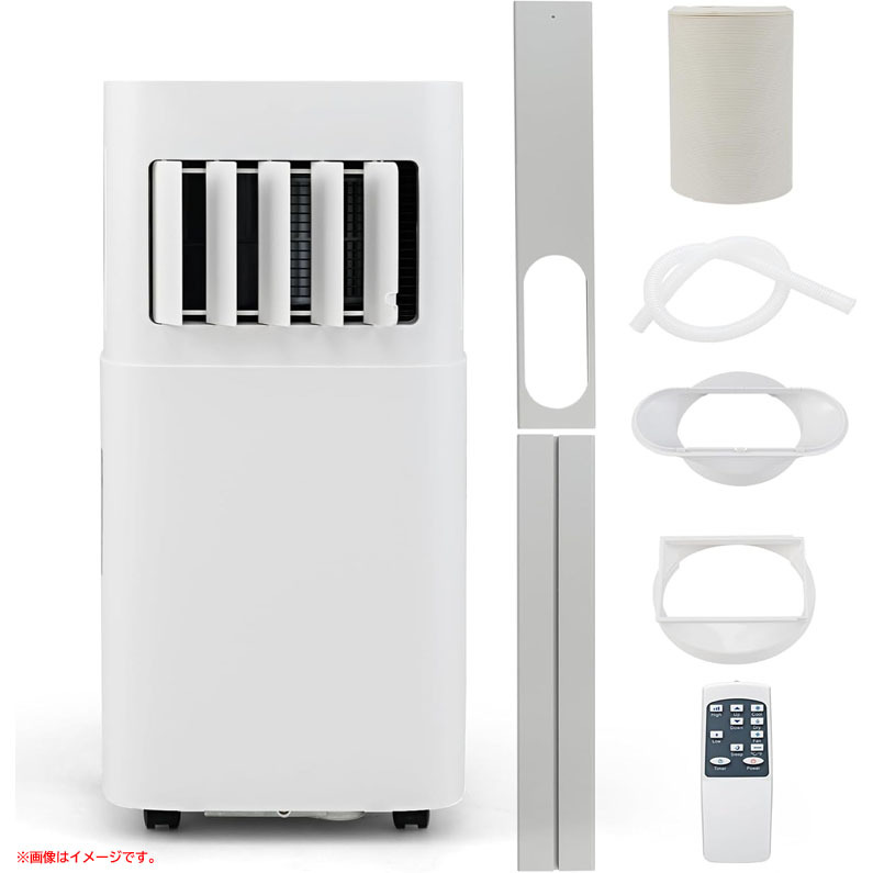 D7663YO ◆1010_3凹【未使用品】スポットクーラ エアコン 2.0kW 6~8畳 GYMAX FP10962JP-WH 25年製 家電 空調拍卖