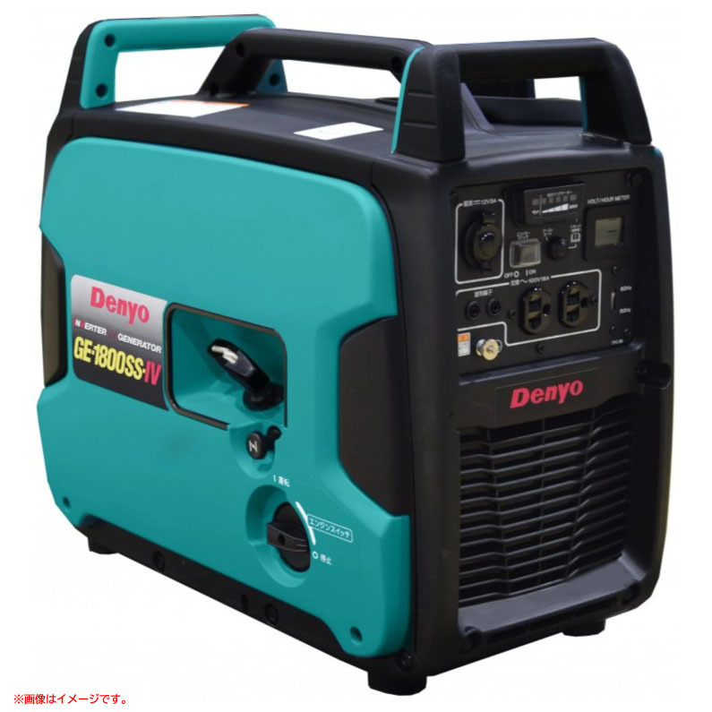 D8185YO 【未使用品】ガソリンエンジン インバータ発電機 小型 デンヨー GE-1800SS-IV 1.8kVA工具拍卖