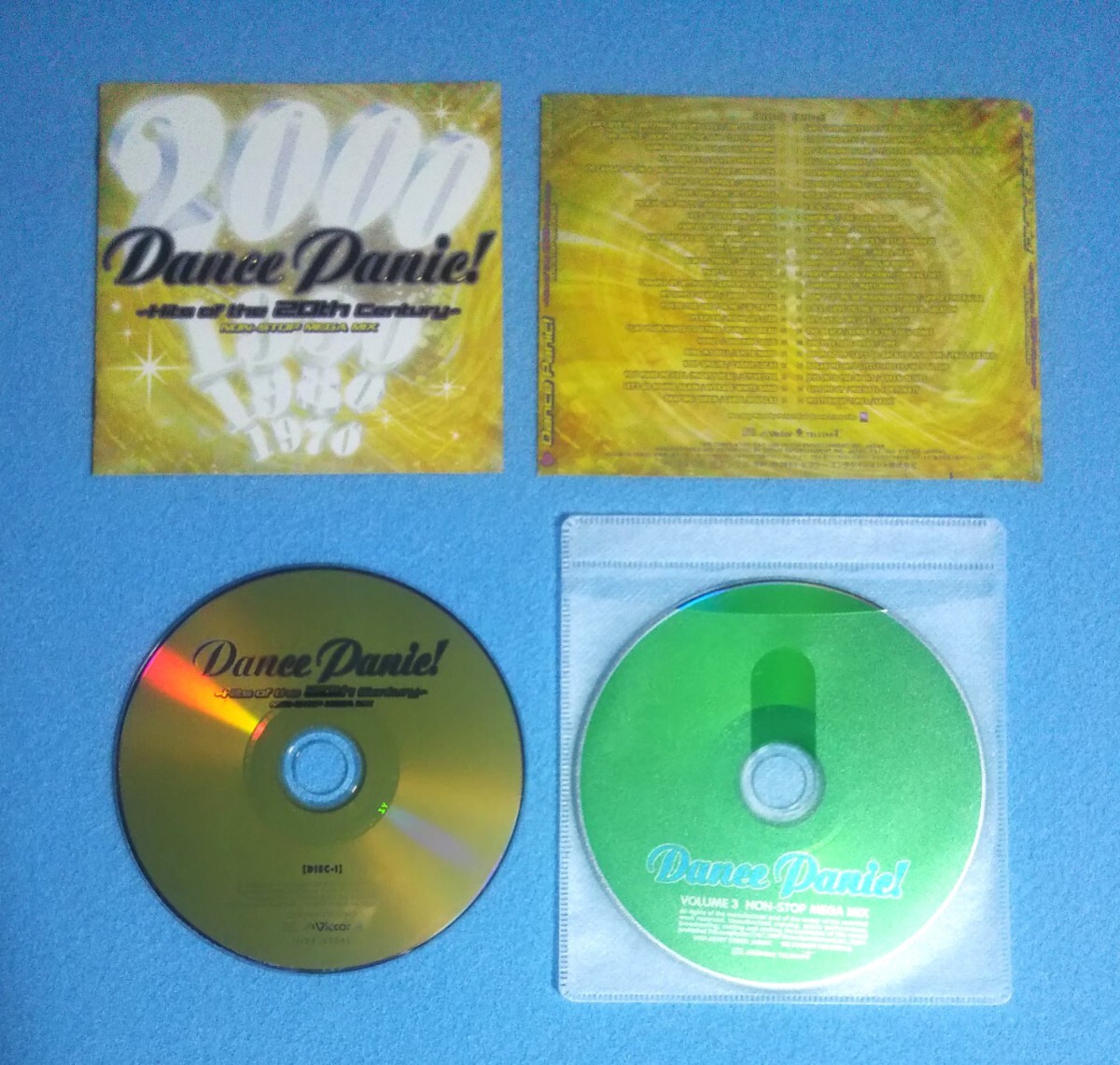 プラケース無し 2CD■DANCE PANIC! HITS OF THE 20TH CENTURY NON-STOP MEGA MIX■ダンスパニック■国内盤 99年発売■オムニバス拍卖