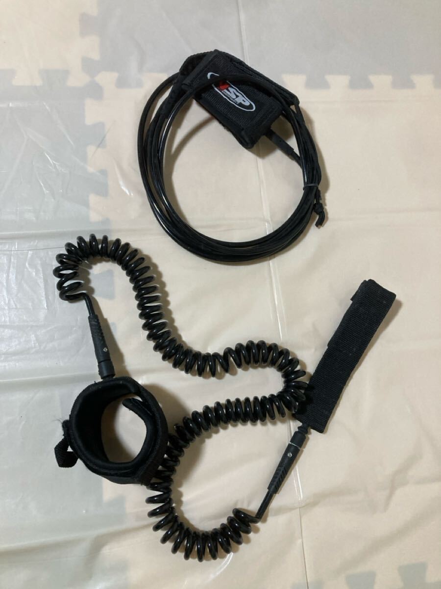 リーシュコード 2本セット サーフィン等用に拍卖