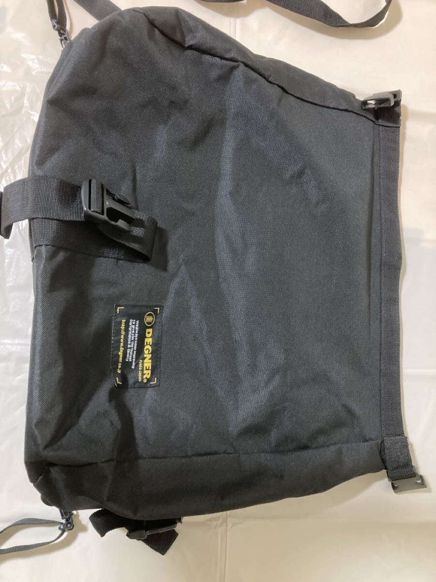 DEGNER(デグナー) 防水サイドバッグ POLY/PVC(合成皮革) ブラック拍卖