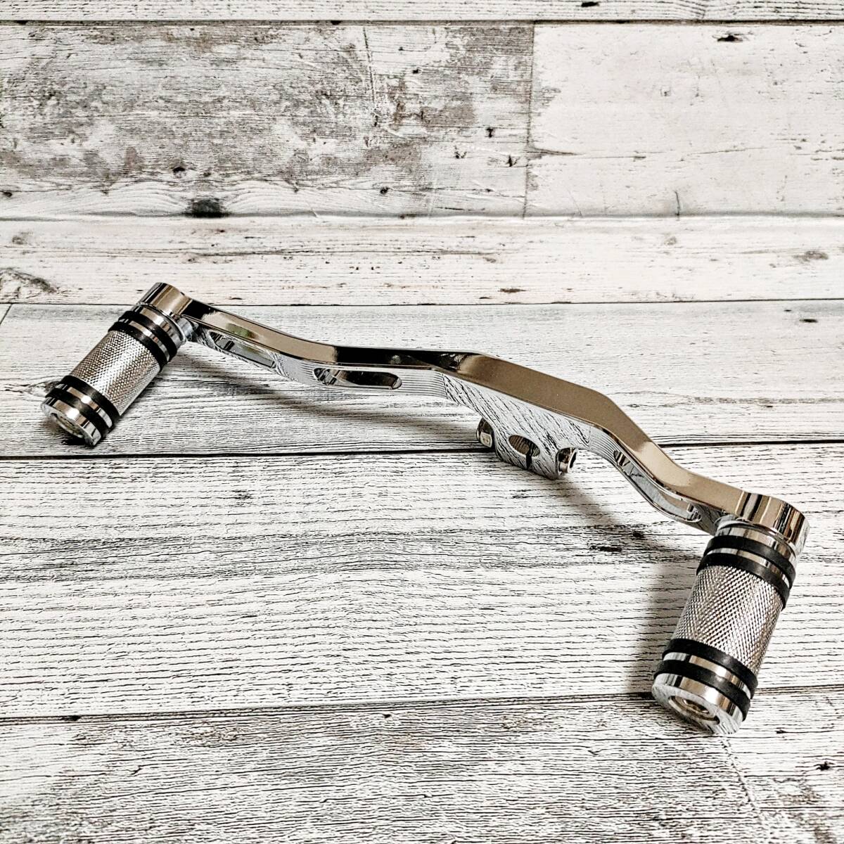 HARLEY ハーレー DYNA ダイナ シーソーペダル A クローム 1991~2017年 ヒール&トゥ ミッドコントロール FXD FXDL FXDB拍卖