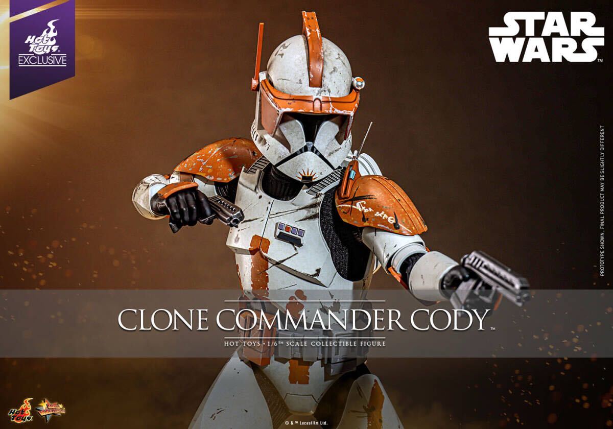 ホットトイズ 1/6 スター・ウォーズ シスの復讐 コマンダー・コーディ 未開封新品 MMS796 Star Wars Clone Commander Cody Hot Toys拍卖
