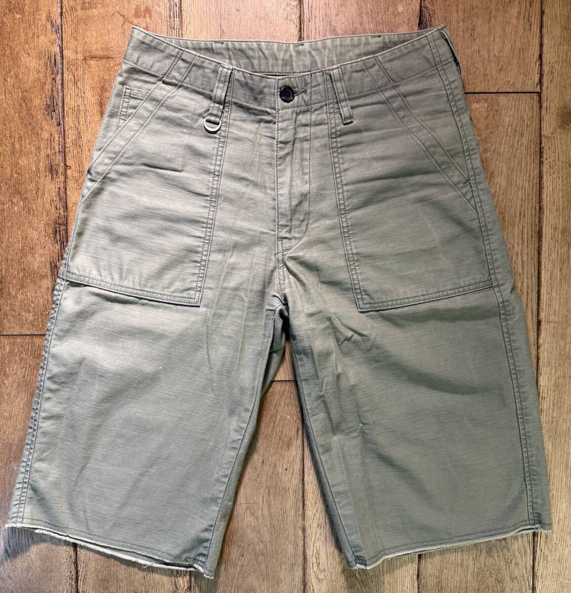 【美品】SOPHNET. 5分丈サファリパンツ ハーフパンツ カーキパンツ サイズM ソフネット FRAGMENT JUN 【美品】拍卖