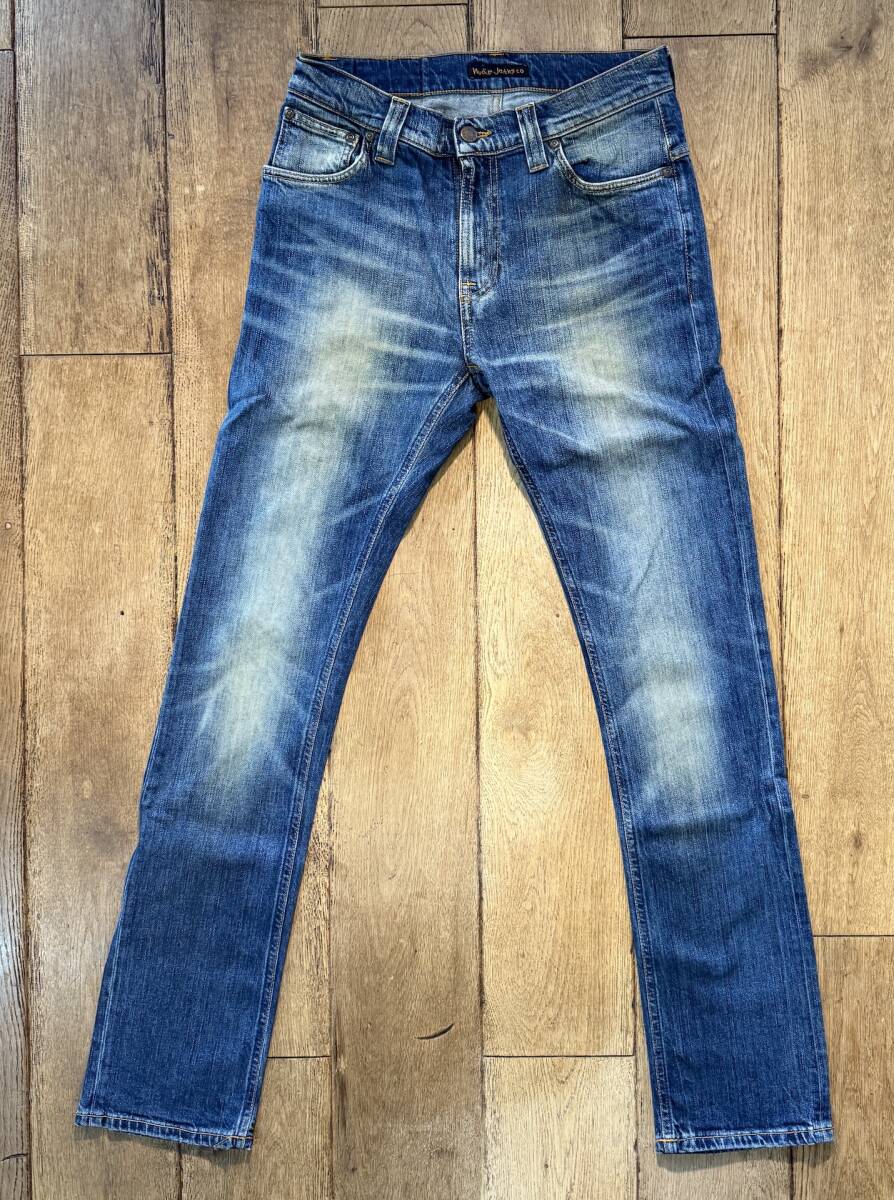 Nudie Jeans THIN FINN ヌーディジーンズ シンフィン ストレッチデニム パンツ サイズ30拍卖