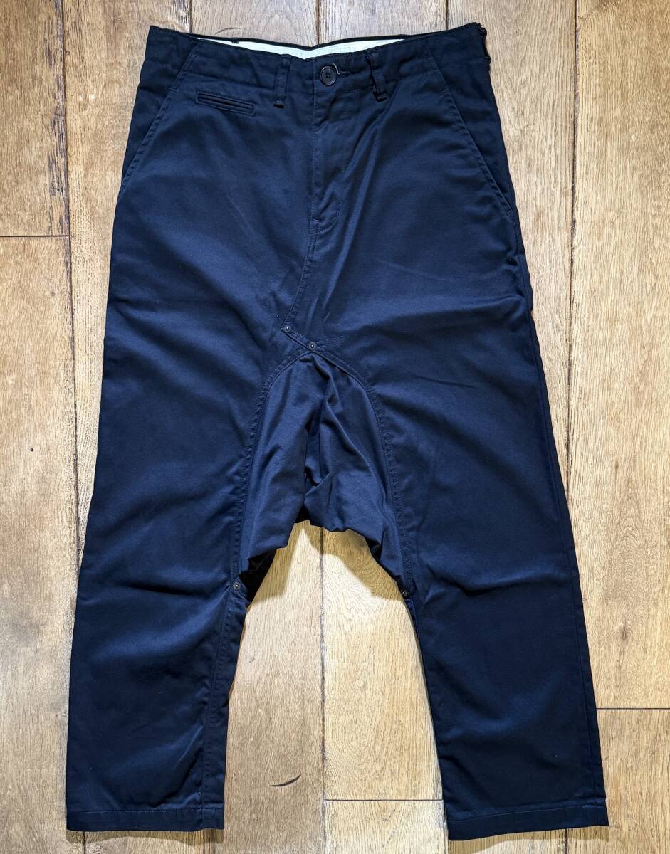 【美品】GANRYU COMME des GARCONS EQ-P008 サルエルチノパンツ ガンリュウ コムデギャルソン AD2015 Mサイズ拍卖