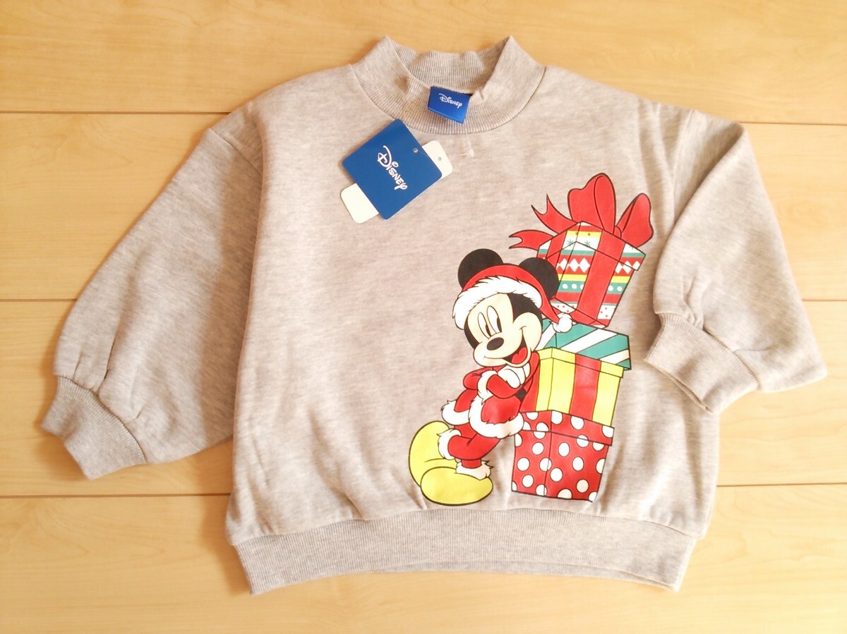 子供服ミッキーマウス*裏起毛トレーナー*送料無料キッズ*Disneyディズニー新品プルオーバー拍卖