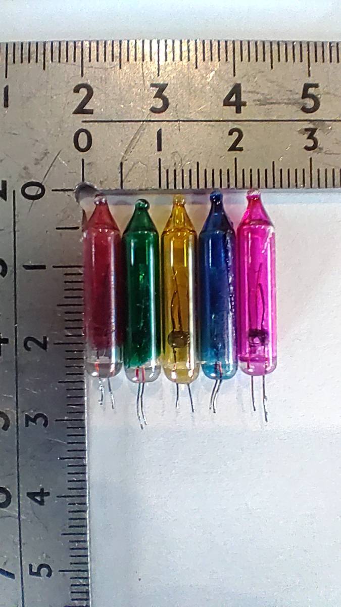 自作用 バイメタル球 10個の価格  点滅カラーバルブ ホタルランプ マーカー拍卖