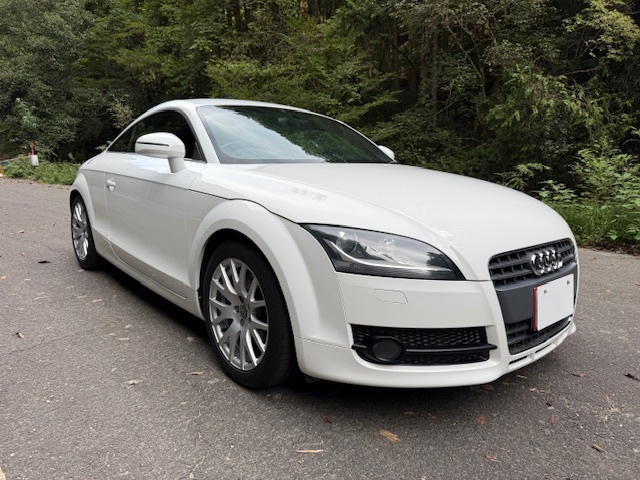 平成20年式アウディTTクーペ2.0TFSI 白 低走行 程度良好拍卖