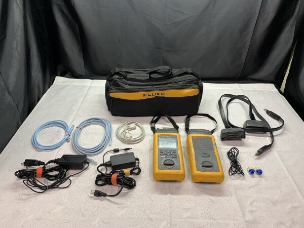 D6-477 【動作未確認・ジャンク】 FLUKE / フルーク ケーブルアナライザー DSP-4300 LANケーブル 測定機器 LANテスター拍卖