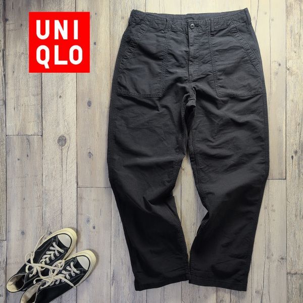 ☆UNIQLO ユニクロ☆ベイカー パンツ size【L】 S2649拍卖
