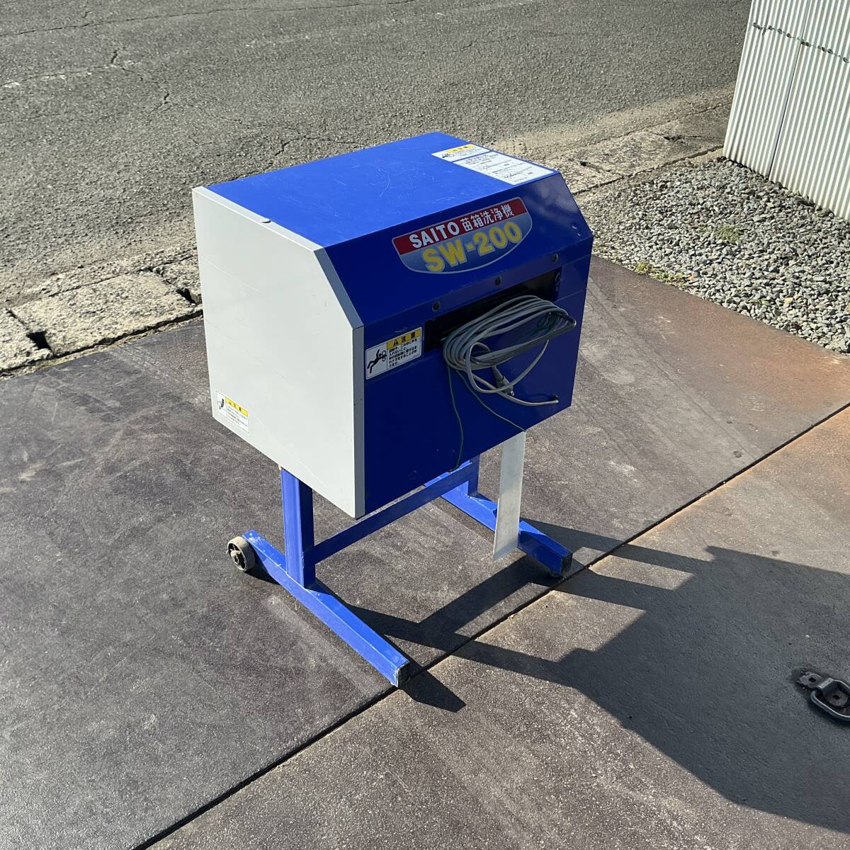 ★兵庫店 SAITO SW-200 苗箱洗浄機!拍卖