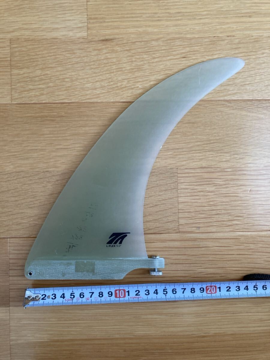 未使用 True Ames フレックスフィン トゥルーアムス L-FLEX 9.0センターフィン FIN フィン シングルフィン ミッドレングス サーフィン拍卖