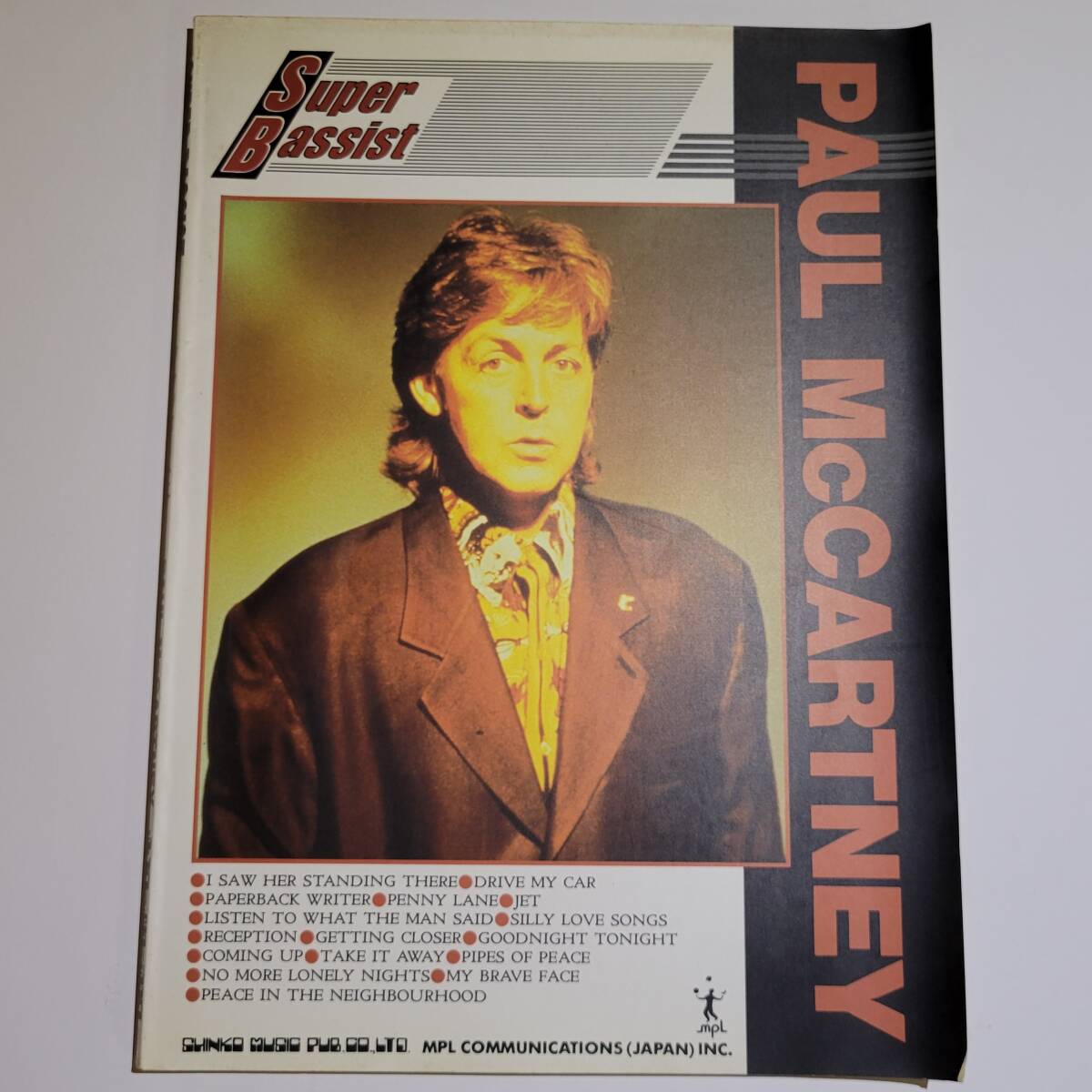 ポール・マッカートニー ベースタブ譜スコア スーパー・ベーシスト 楽譜 ビートルズ ベスト拍卖