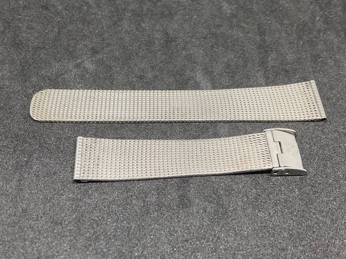 【ヴィンテージ】【状態良好】オメガ メッシュベルト 19mm 2039拍卖
