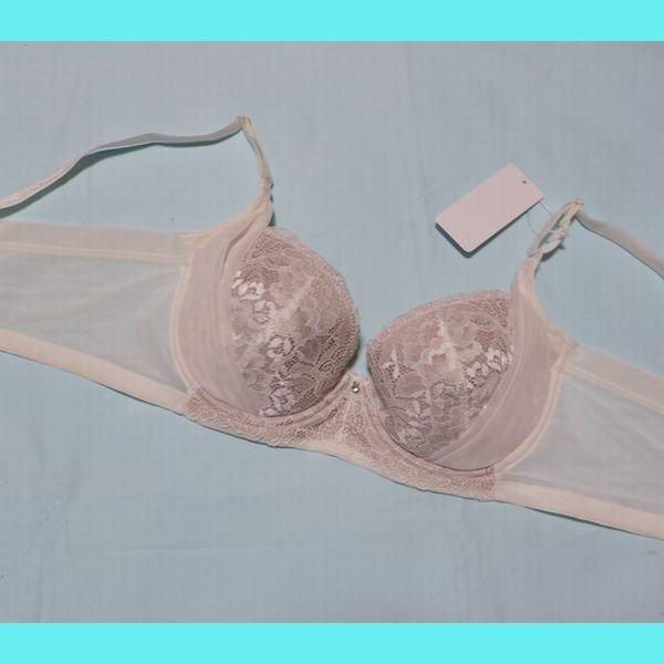 Last 脇高すっきり B80 寄せ上リフトUP 着やせ レースブラジャー シルクベージュ ポイント消化拍卖