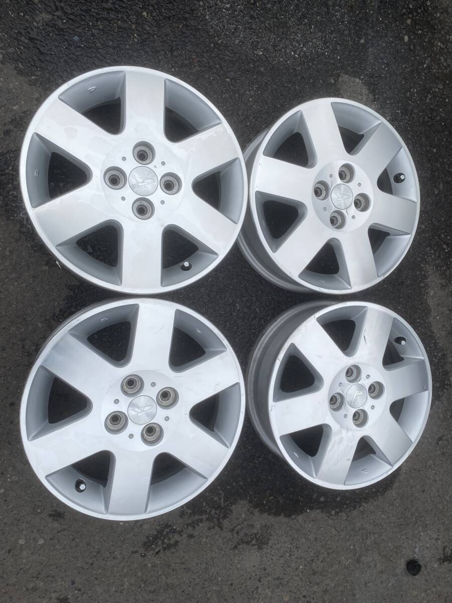 ◆A1009-4◆ダイハツ純正◆L880K◆コペン◆15×4.5J+45◆4H100◆4本セット◆中古品◆拍卖