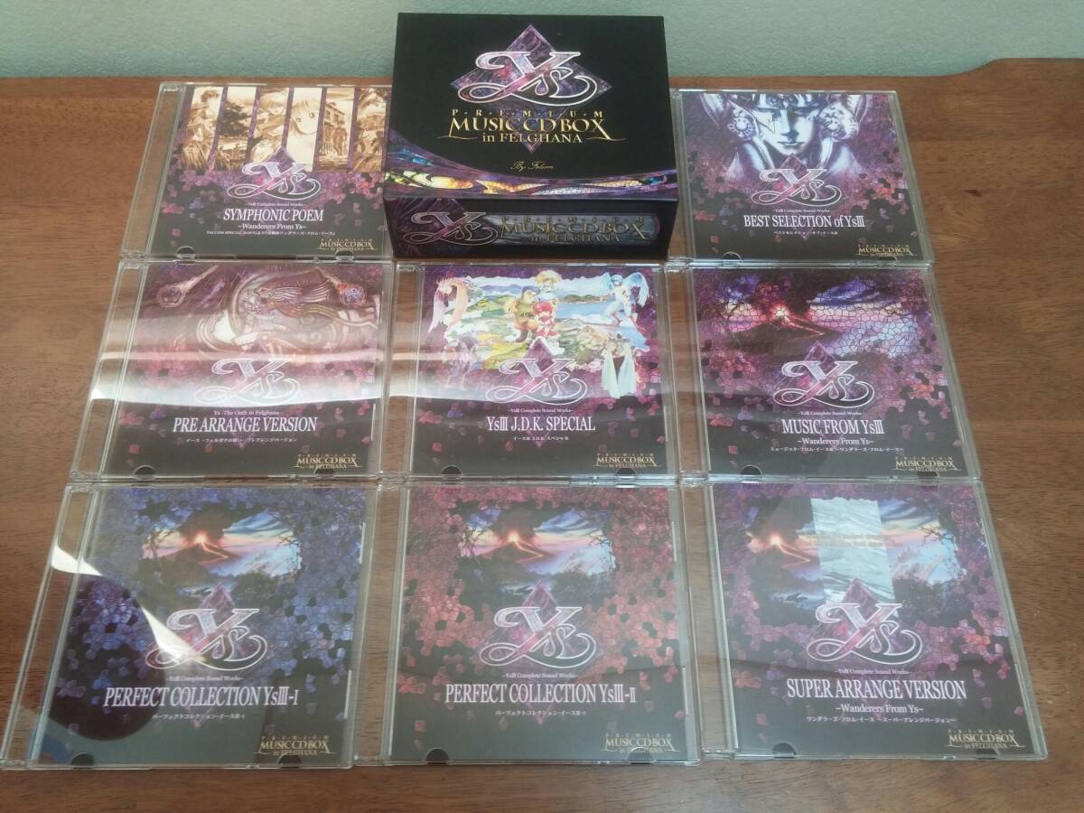 【即決】「イース フェルガナの誓い プレミアムミュージックCDボックス」 / イース3 イースIII 日本ファルコム拍卖