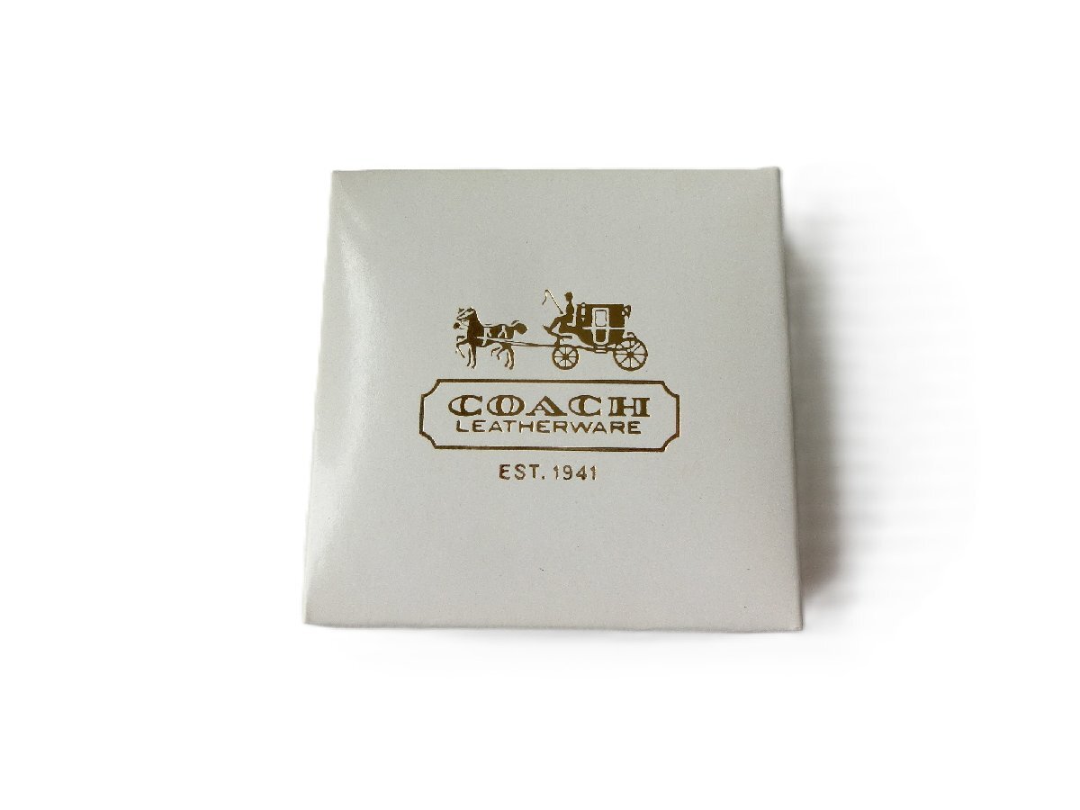 ○未開封 COACH コーチ キーホルダー グローブクリップ ゴールド 箱付 手袋 チェーンクリップ グローブホルダー拍卖