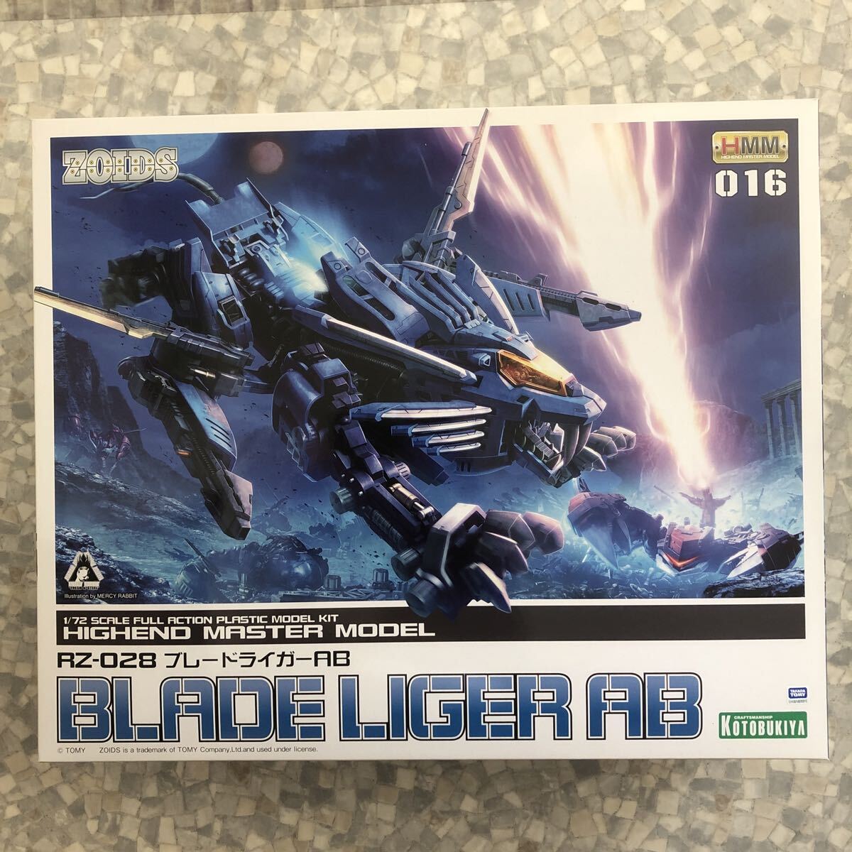 新品未開封 ZOIDS ブレードライガーAB RZ-028 HMM コトブキヤ 72スケール拍卖