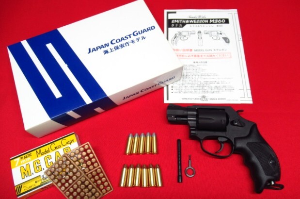 未発火品 箱にSPGシール TANAKA WORKS タナカワークス S&W M360J サクラ 海上保安庁モデル HW モデルガン 現状品 管理7KH1008A-D1拍卖