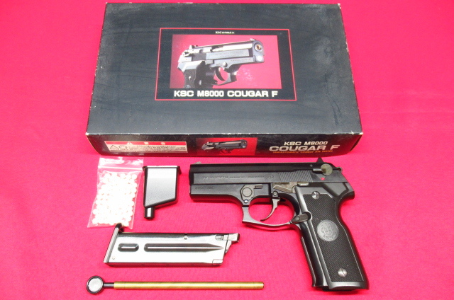 KSC M8000 COUGAR F クーガー PIETRO BERETTA ブラックモデル ガスガン ハンドガン 管理7KH0930D-C1拍卖