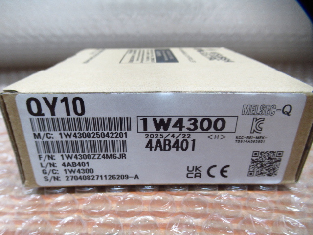 ★★ 新品未開封 2025年製 三菱 QY10 力 シーケンサ 管理QY10-K1拍卖
