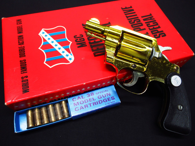 稀少 SMG刻印有り MGC DETECTIVE SPECIAL ディテクティブスペシャル 2インチ リボルバー モデルガン 再塗装品 管理7k1017A-I03拍卖