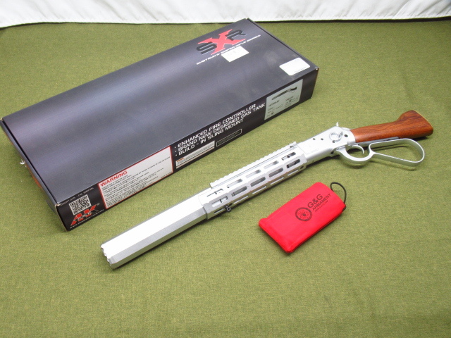 A&K エーアンドケー M1873RS-SV M90 シルバー ウィンチェスター ガスガン 管理7H1021A-G2拍卖