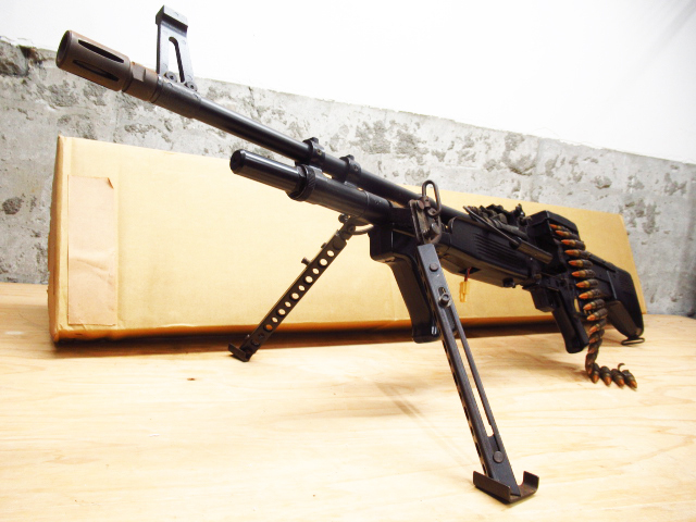 TOP トップ M249 MINIMI ミニミ LMG ライトマシンガン 軽機関銃 電動ガン 現状品 管理7k1023F-H10拍卖