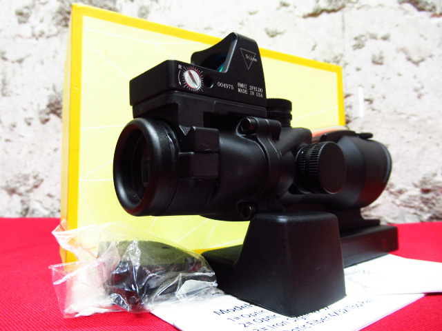 Trijicon ACOG トリジコン RMHI 2FELDO スコープ レッドドットサイト ガンパーツ ミリタリー シリアル刻印 レプリカ? 管理7k1003L-I03拍卖
